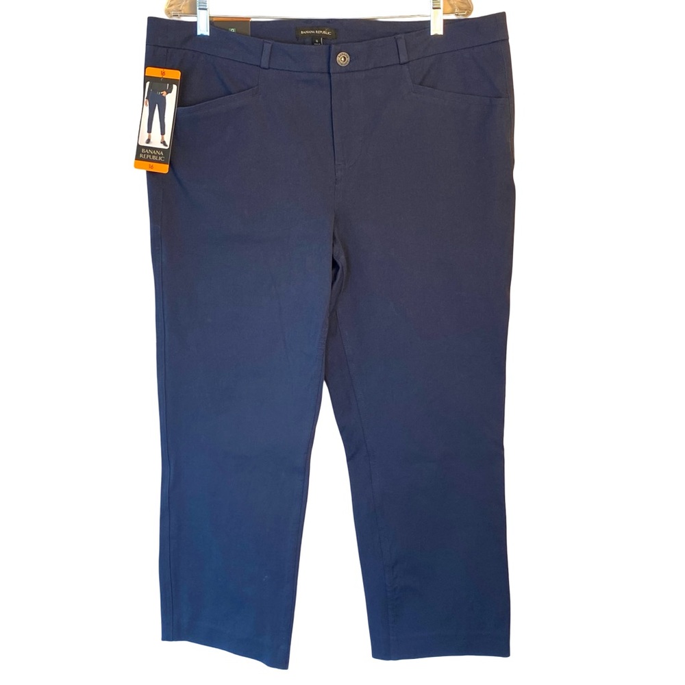 Banana Republic NWT Navy Blue Pants, Size 16